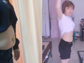 苗苗喝了七老减脂咖啡后,成功减脂23斤