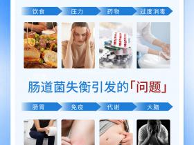 七老益生菌,守护你的肠道健康,补充有益菌,平衡菌群增强免疫力