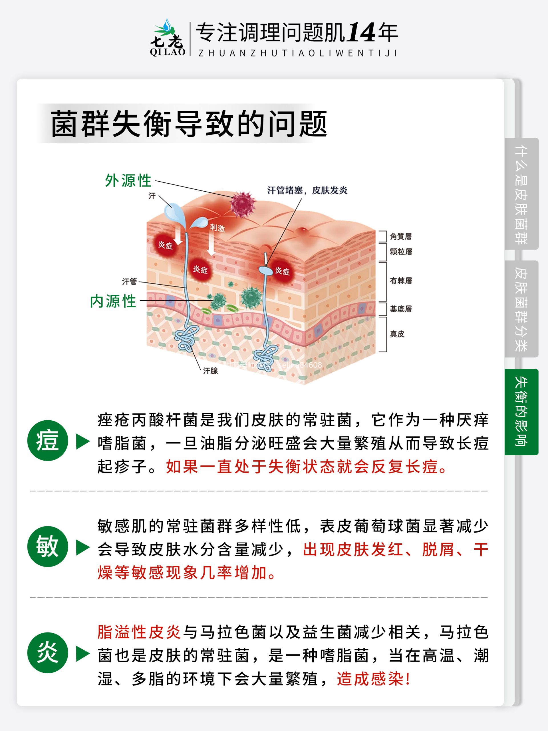 七老净肌祛痘系列→为什么你的痘痘总是反反复复