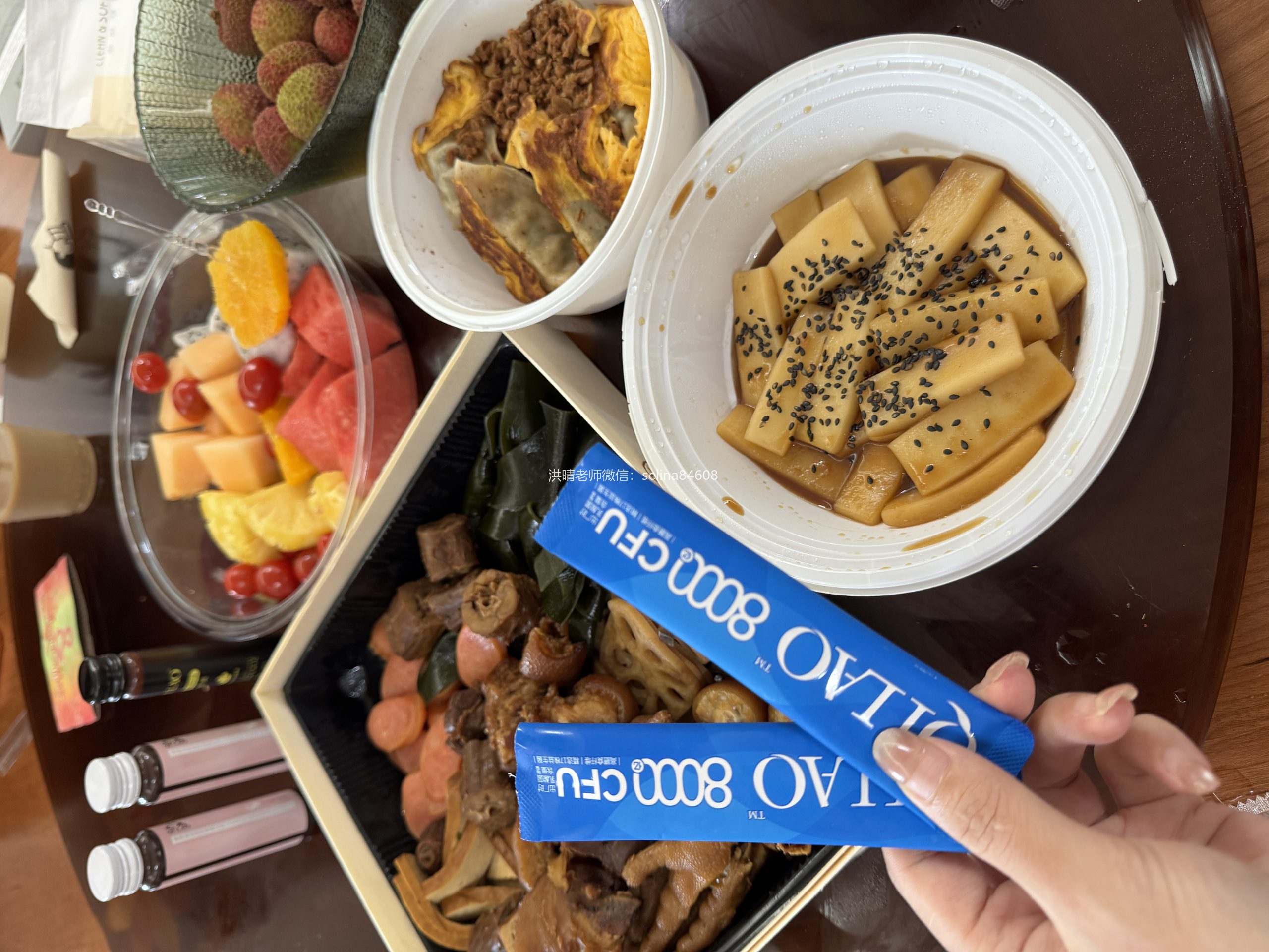 七老内调姜黄抗炎饮➕益生菌→疹子痘痘红烫过敏，调理慢性炎症绝绝子